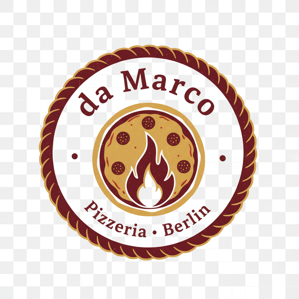 Logo der Pizzeria da Marco in Berlin